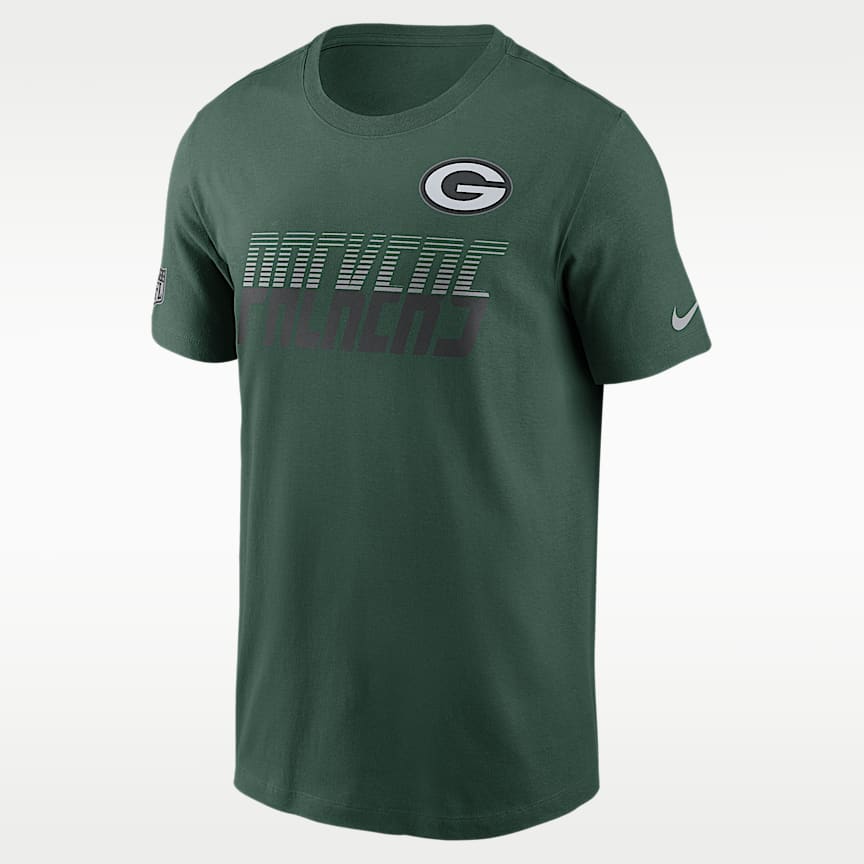 Green Bay Packers Logo Essential Men's Nike NFL T-Shirt. Nike.com